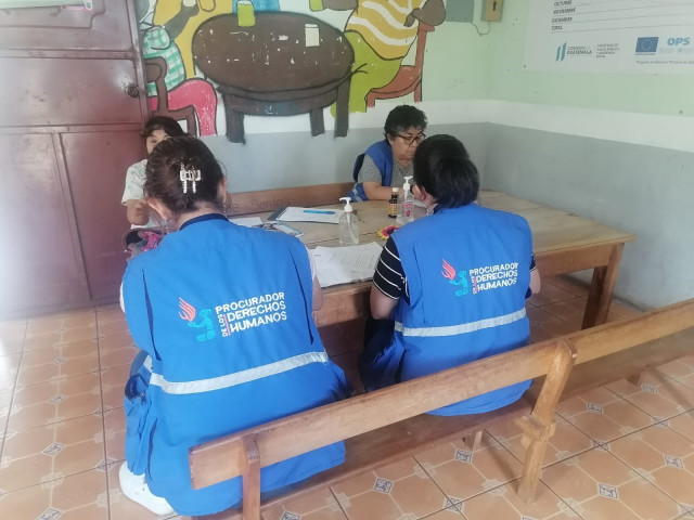 PDH da seguimiento a la atención de niñas y niños con desnutrición aguda en el Centro de Recuperación Nutricional (CRN) de Chiquimula