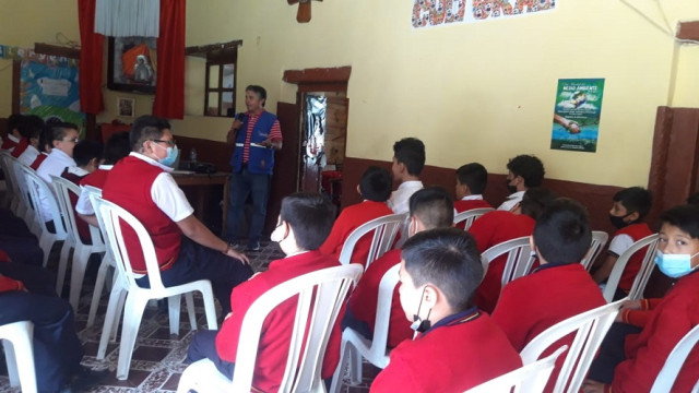 PDH fomenta la convivencia y armonía escolar en Huehuetenango