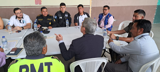 PDH participa en Mesa de Seguridad e Información en San Pedro Sacatepéquez