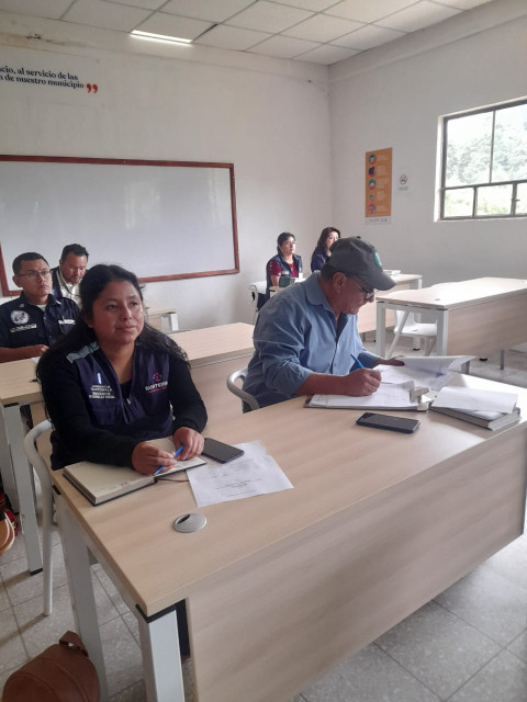 PDH participa en reunión mensual de la Comisión Municipal de Seguridad Alimentaria y Nutricional de San Juan Sacatepéquez