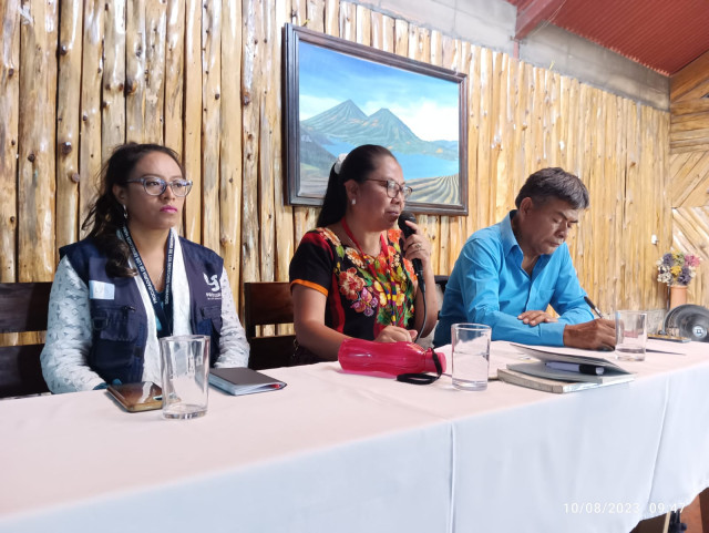 PDH participa en conversatorio acerca de derechos cívicos y políticos de las mujeres