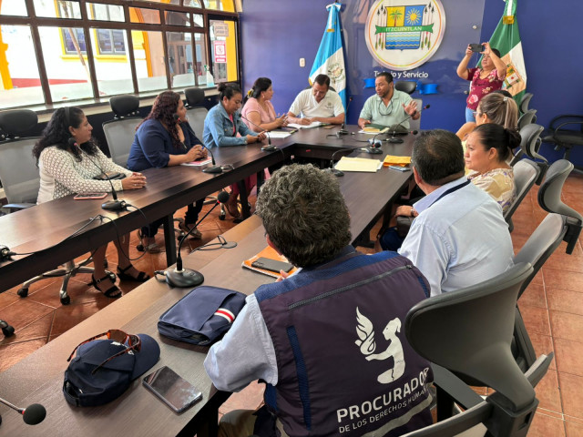 Institución del PDH acompaña reunión para abordar desabastecimiento de agua en centro carcelario