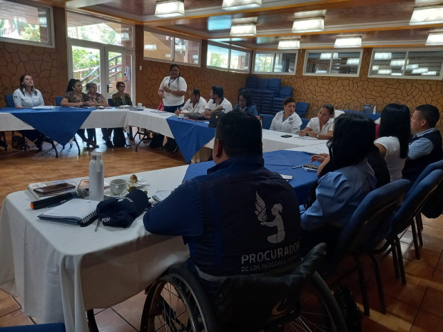 PDH participa en reunión de Comisión Departamental de Discapacidad